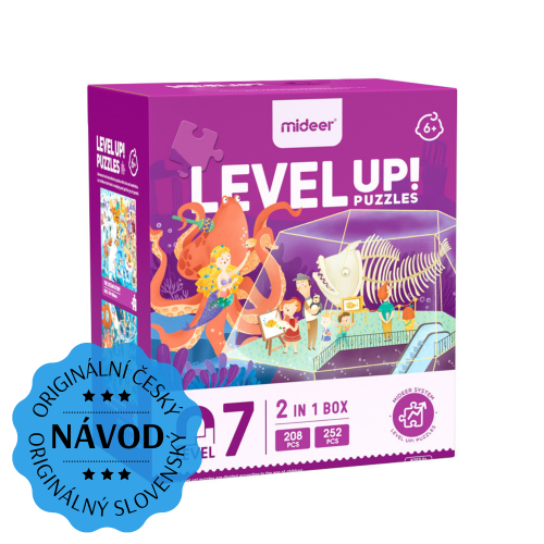 LEVEL UP! 07 - Krásy mora puzzle 2v1