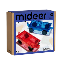 Podvozky k magnetickým stavebniciam 4 ks