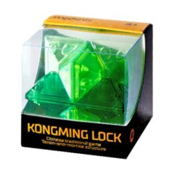 Šesťuholníkový drahokam tradičný čínsky hlavolam Kongming