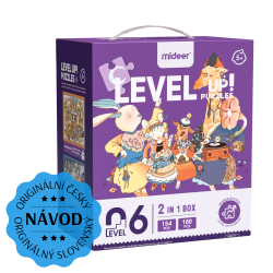 LEVEL UP! 06 - Zvieratká a sny puzzle 2v1