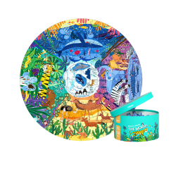 Zvieratá z celého sveta puzzle 150 dielikov