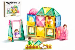 Moja prvá magnetická stavebnica Naša rodina 32 ks