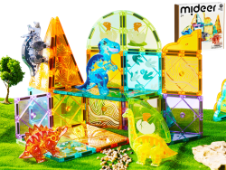 Moja prvá magnetická stavebnica Dinosaury 48 ks