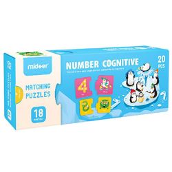 Čísla srovnávacie puzzle 20 dielikov
