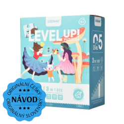 LEVEL UP! 05 - Kúzelný svet  puzzle 3v1