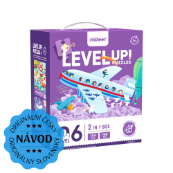 LEVEL UP! 06 - Skvelé prázdniny puzzle 2v1