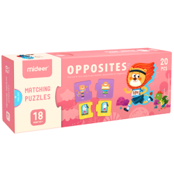 Protiklady srovnávacie puzzle 20 dielikov