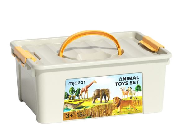Zberateľská sada Zvieratká zo ZOO 15 ks